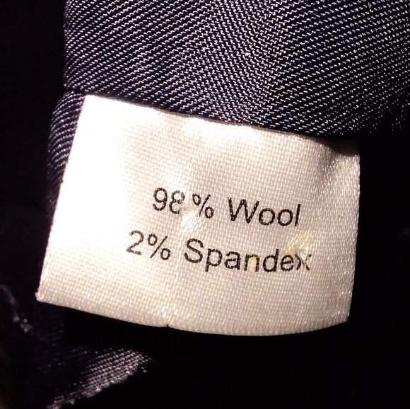 Men's Jos A.Bank Blue Wool Blend Vest In An XL. Office, Sophisticated, Church - Picture 3 of 6
